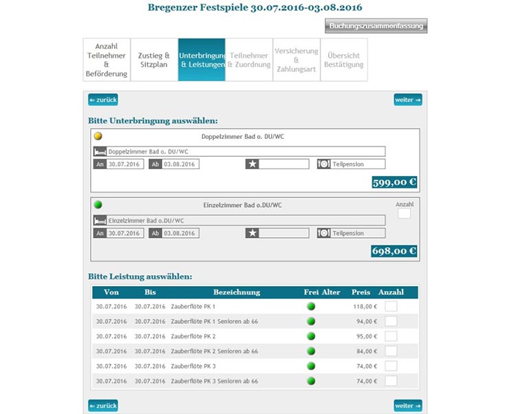 Kuschick Bus Pro Touristik Internetbuchung